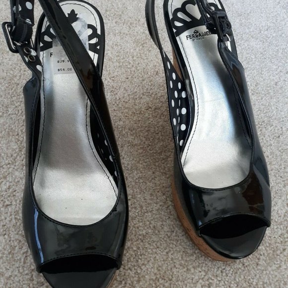 Fergalicious Shoes - Fergalicious Size 10 Open Toe Wedges